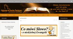 Desktop Screenshot of odnowa.przemyska.pl