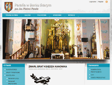 Tablet Screenshot of borekstary.przemyska.pl